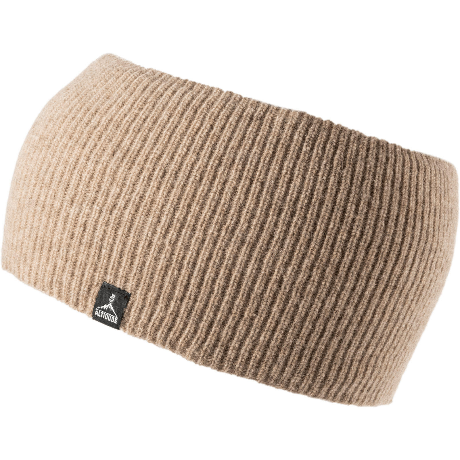 ALTIDUDE Merino hoofdband Hermit ribgebreide oorbeschermers lamswol