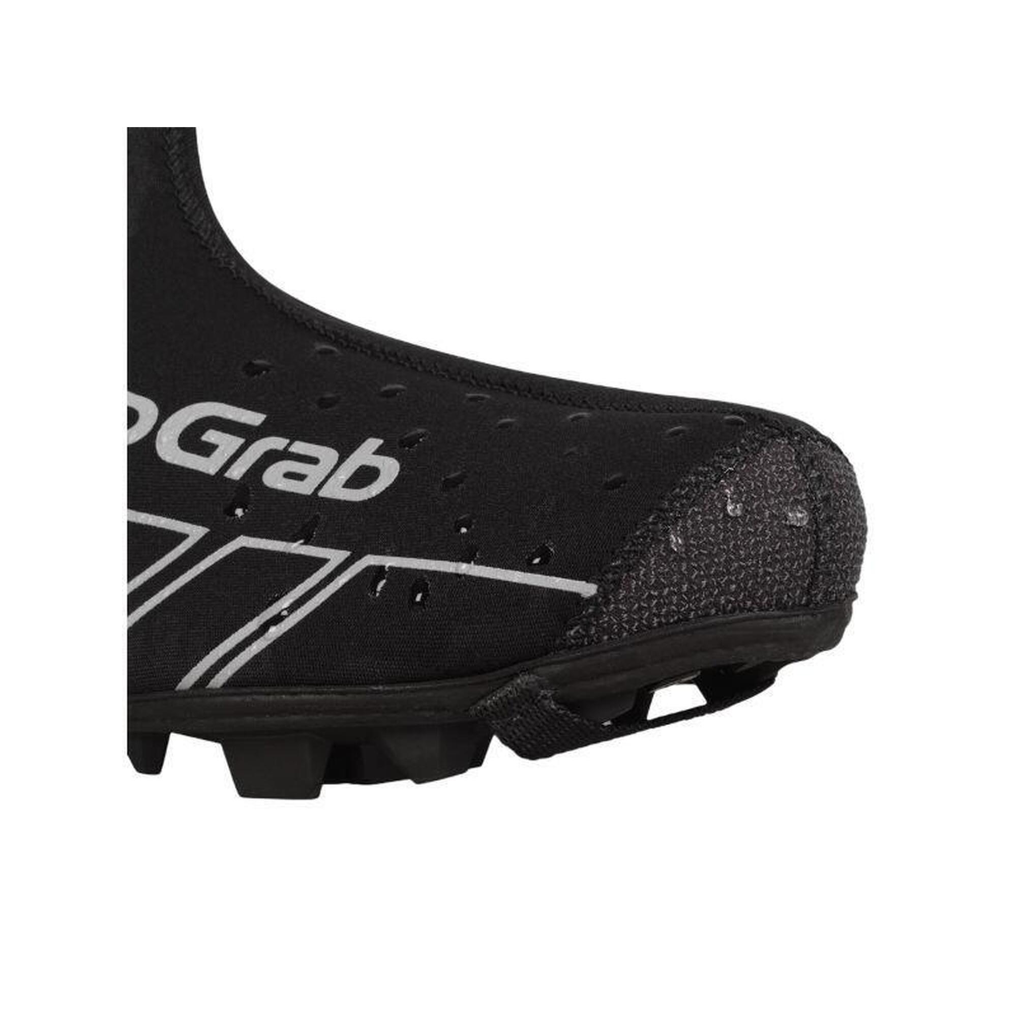 Overschoenen Waterproof Winter MTB Gravel Maat XXL - RaceThermo X Zwart