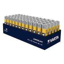 boîte Varta piles R03 Superlife AAA (60)