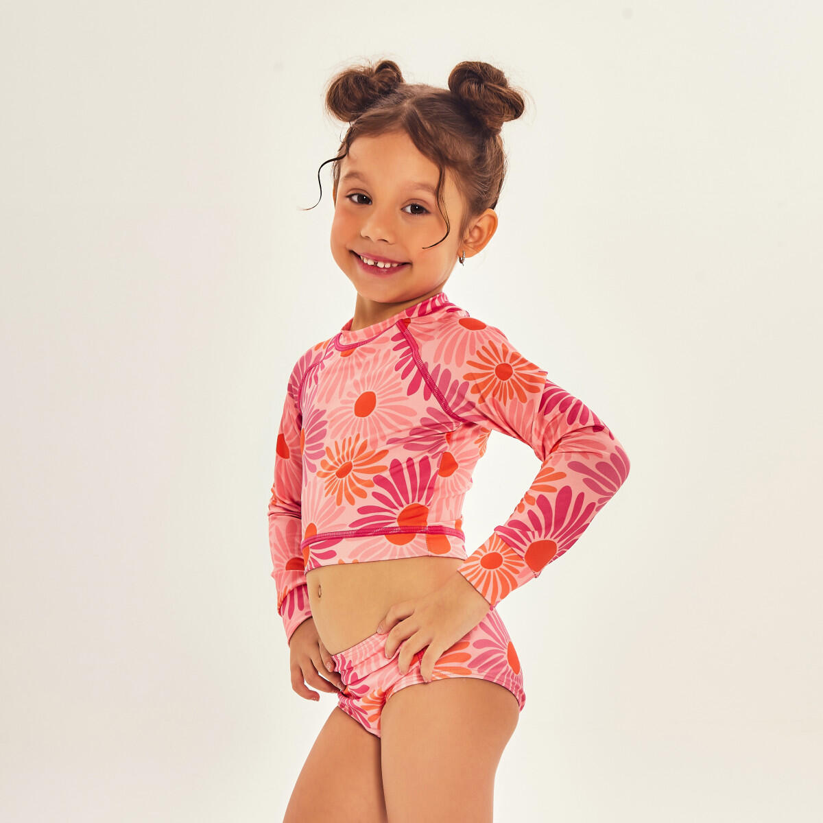 Maillot de bain deux pièces fille  UV Line 2/3