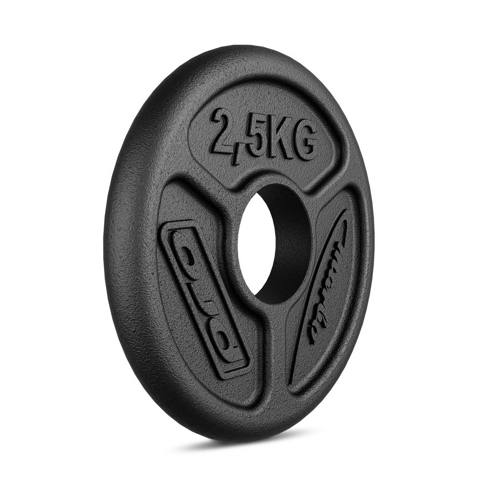 Obciążenie olimpijskie żeliwne 2,5kg Marbo Sport 4/4