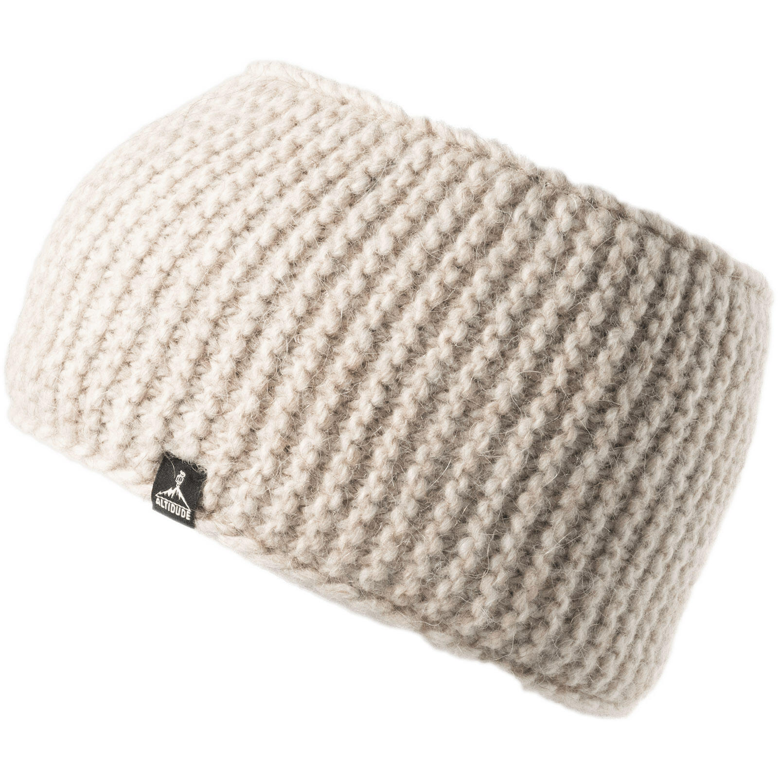 ALTIDUDE Merino hoofdband Wolk Grof gebreide oorbeschermers alpaca wol