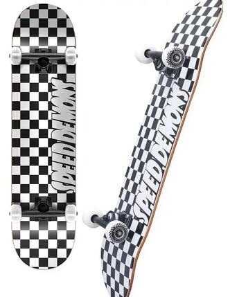 Planche de skate complete Speed Demons Checkers 8