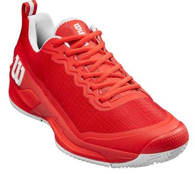 Zapatillas wilson rush pro 4.5 clay rojo blanco - - 42