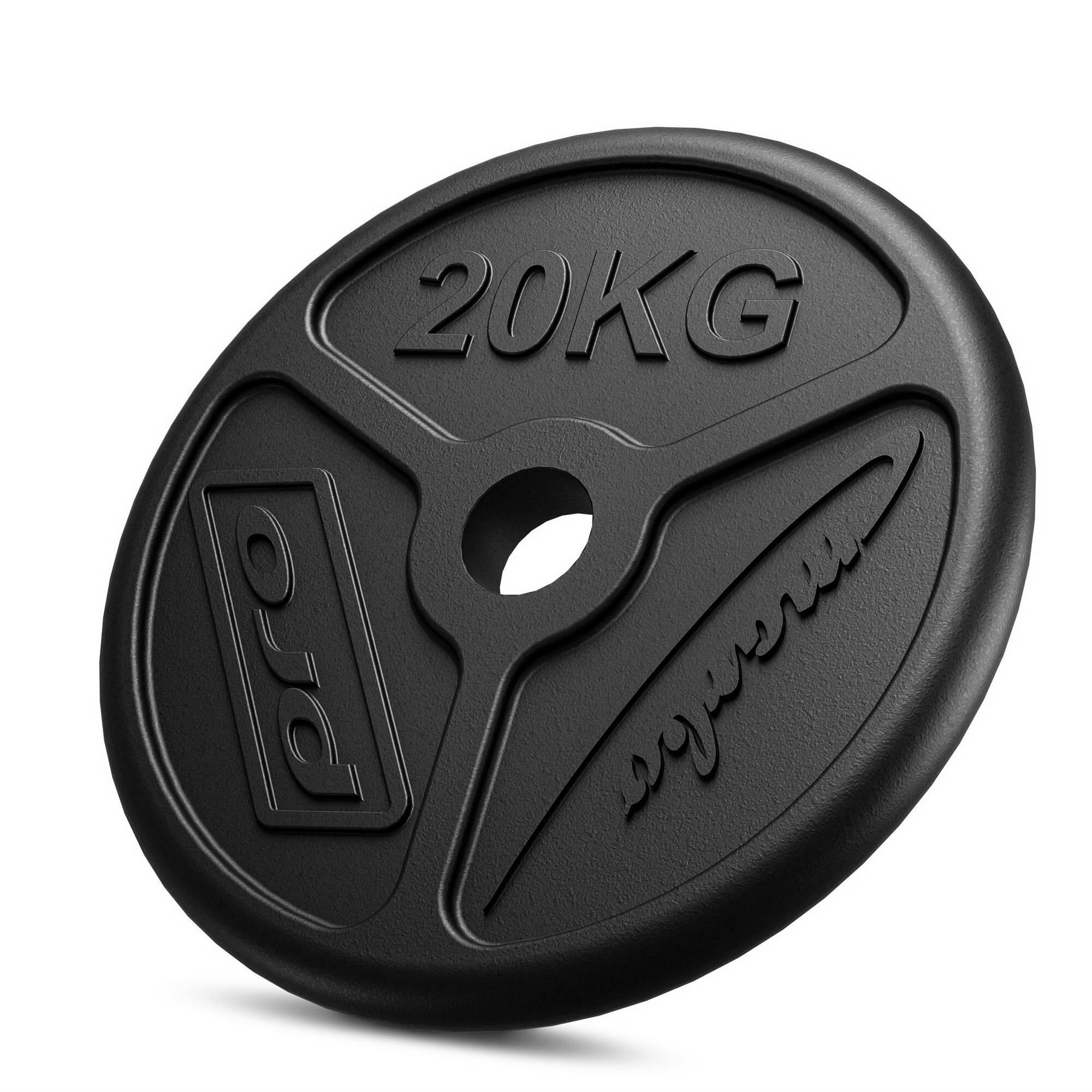 MARBO SPORT - silový - olympijský kotouč 20 kg - litina - model bez označení