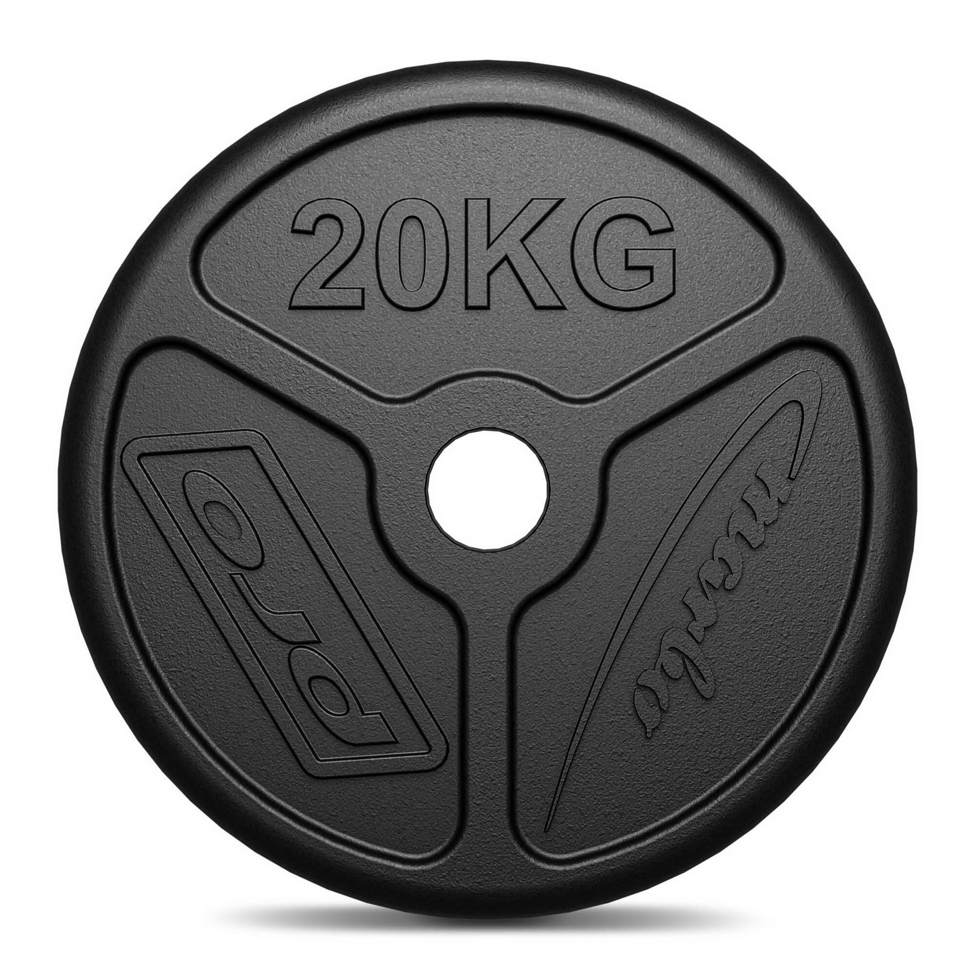 Obciążenie olimpijskie żeliwne 20kg Marbo Sport 3/4