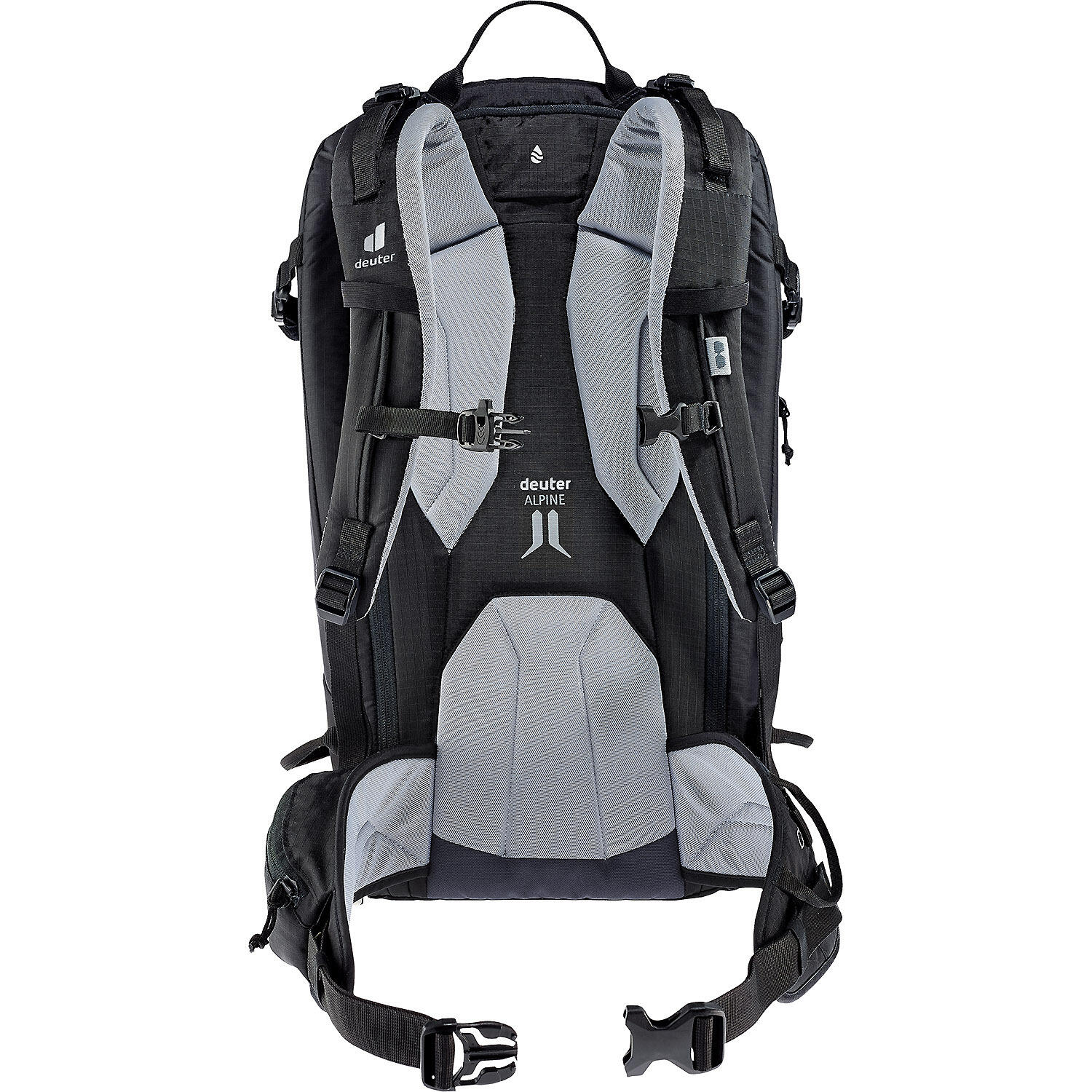 Deuter Freerider 30 L Sac à dos noir - accès arrière, fixation skis/snowboard 2/7