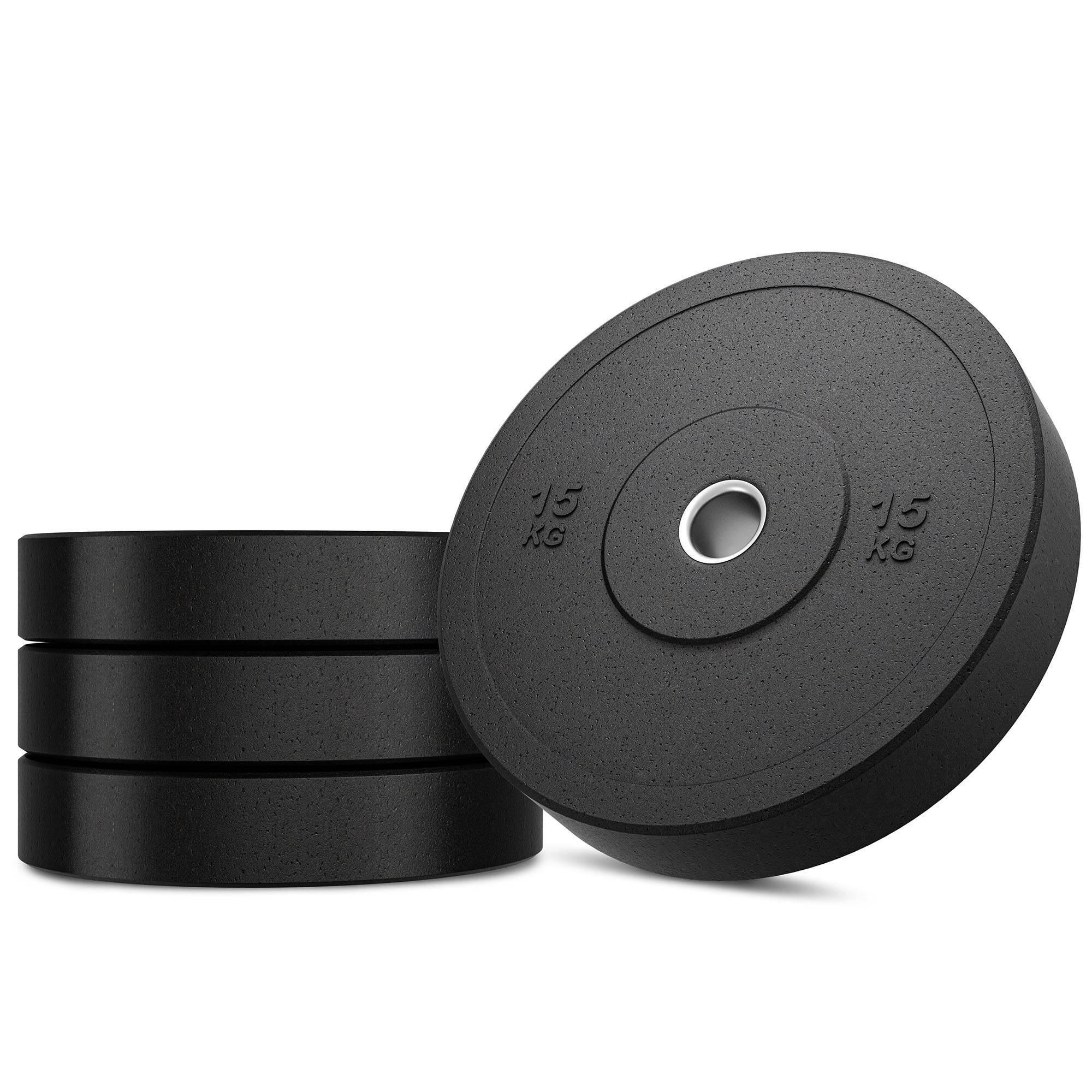 Set dischi pesi in gomma Bumper ø51 mm 30 kg 3/3