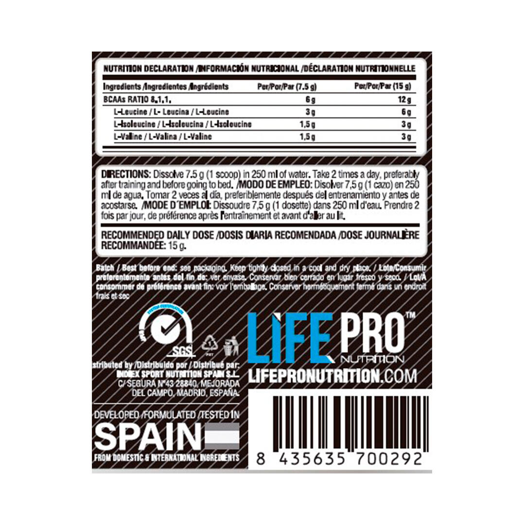 BCAA Life Pro BCAA 2:1:1 500g 3/4
