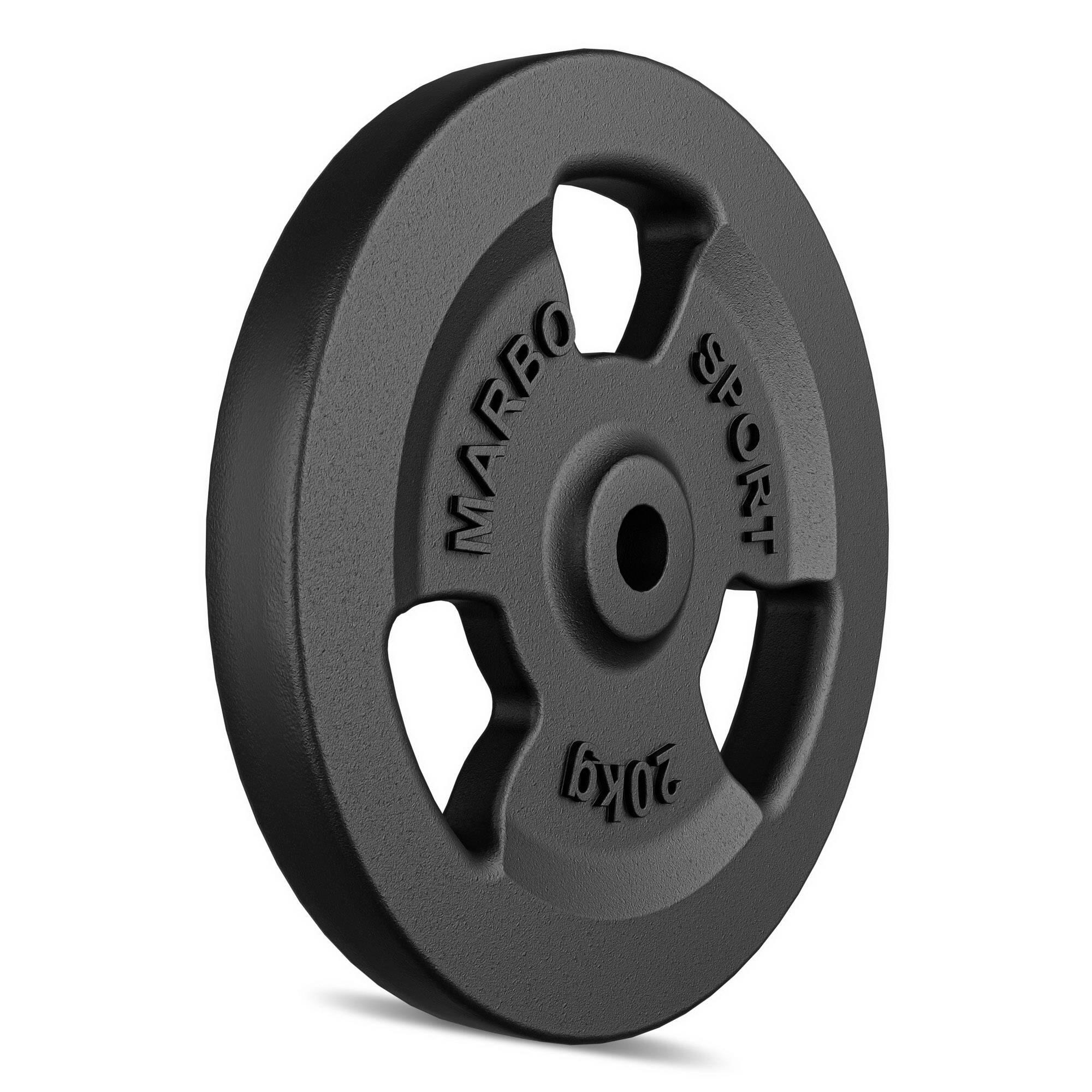 Obciążenie żeliwne Kierownica 20kg Marbo Sport 3/4