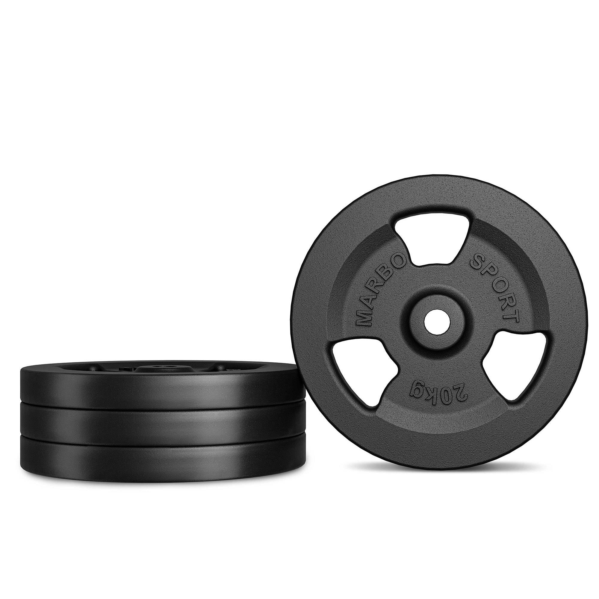 Obciążenie żeliwne Kierownica 20kg Marbo Sport 2/4