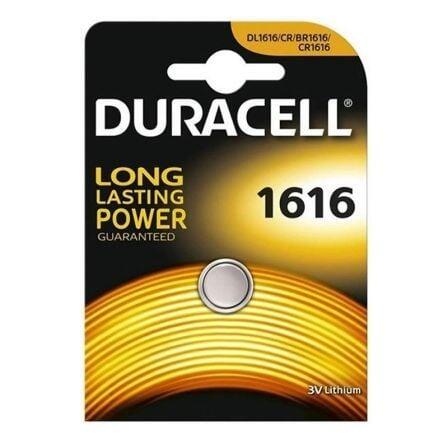 Duracell Battery DL1616 CR1616 3V Lithium