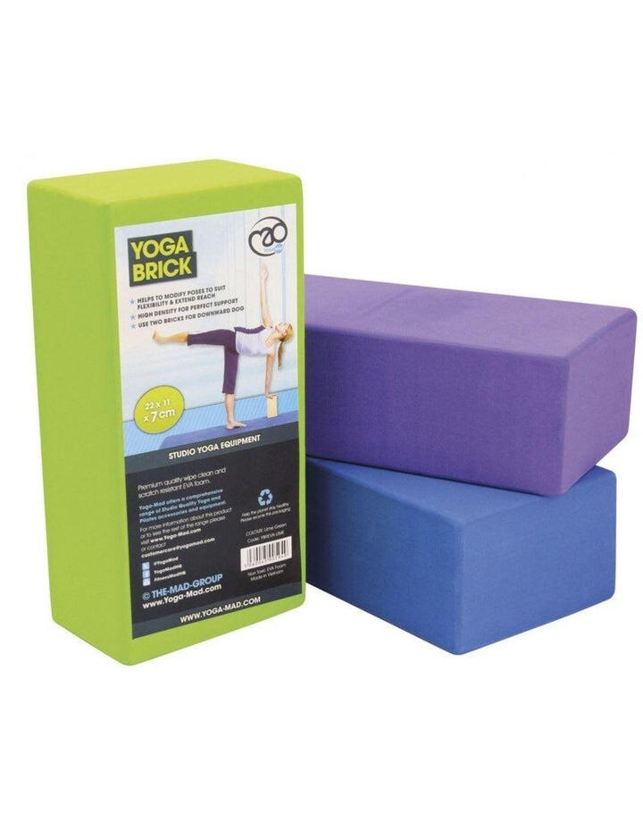 Brique Yoga Fitness-Mad Hi-density 2/7