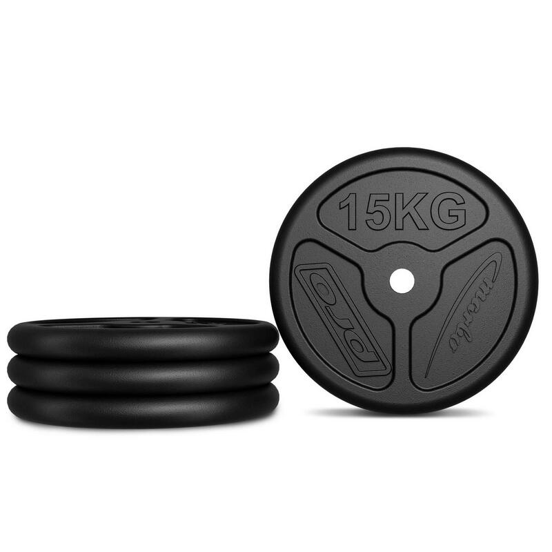 Ensemble de poids en fonte Slim ø31 mm Marbo Sport 60 kg