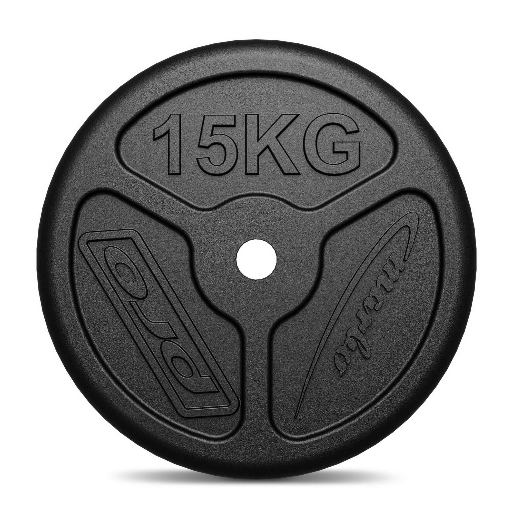 Obciążenie żeliwne SLIM 15kg Marbo Sport 4/4
