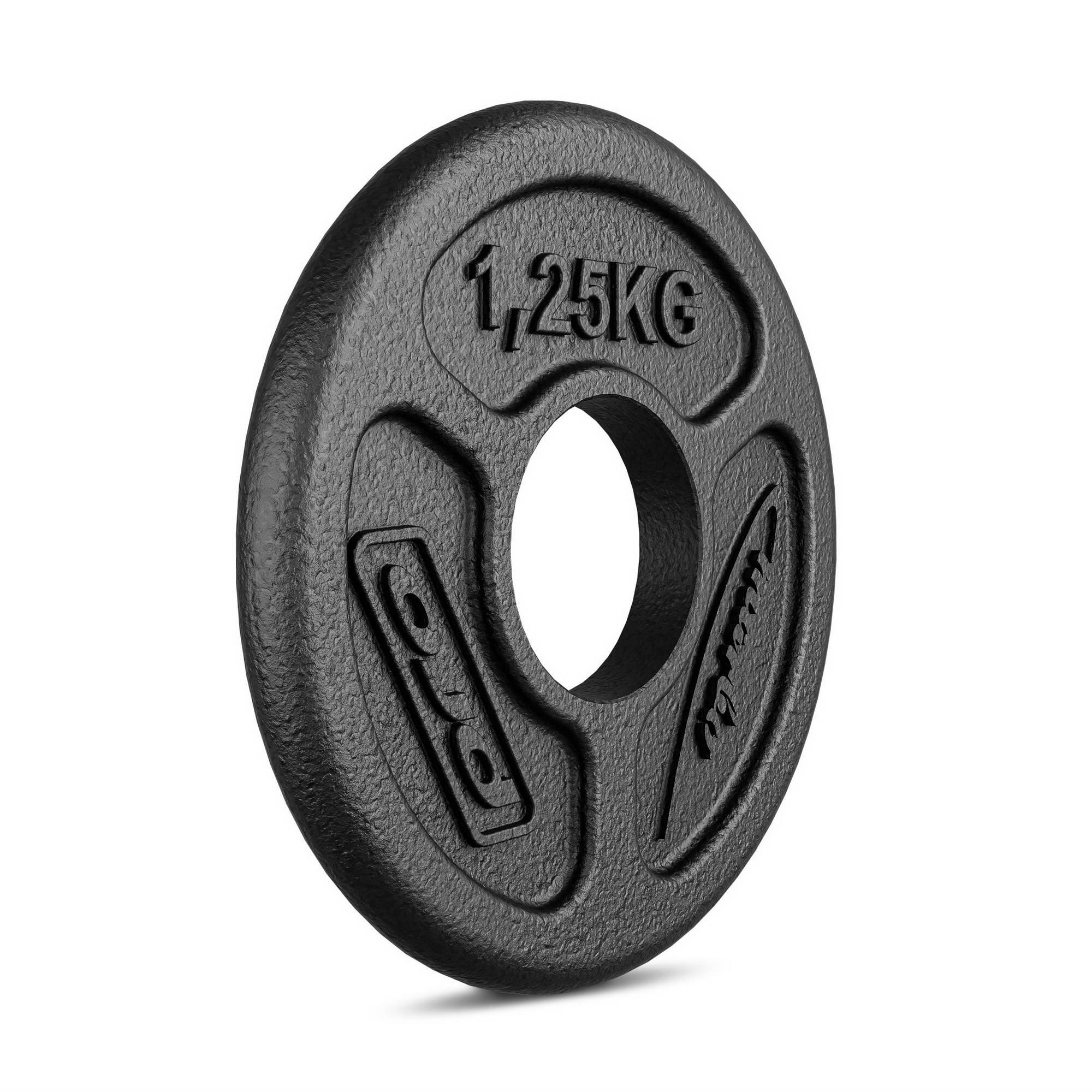 Obciążenie olimpijskie żeliwne 1,25kg Marbo Sport 4/4