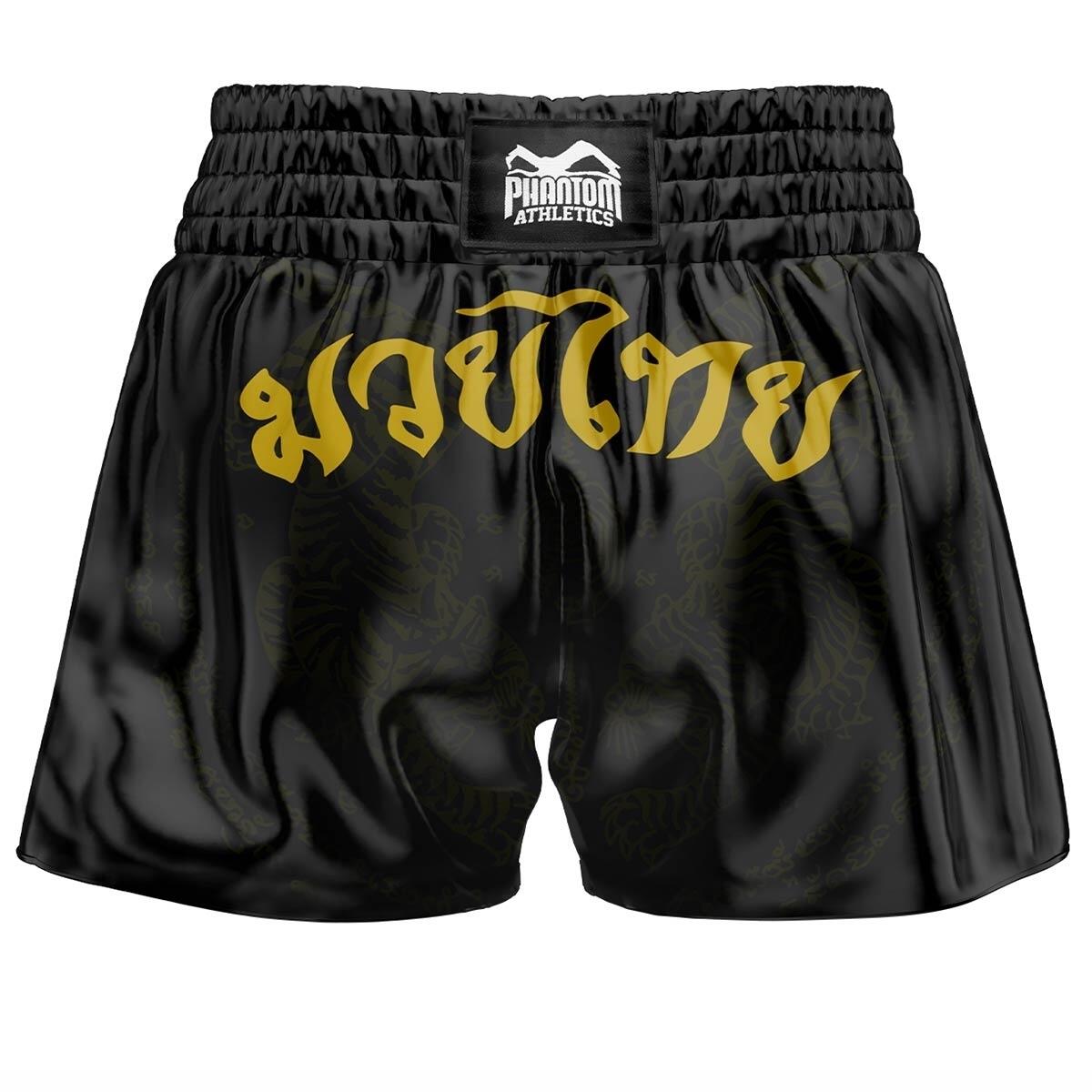 Short de Muay Thai Phantom Sak Yant – Noir/Or – S 2/2