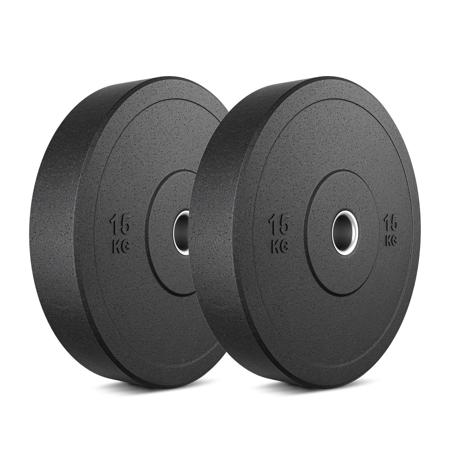 Set dischi pesi in gomma Bumper ø51 mm 30 kg 1/3