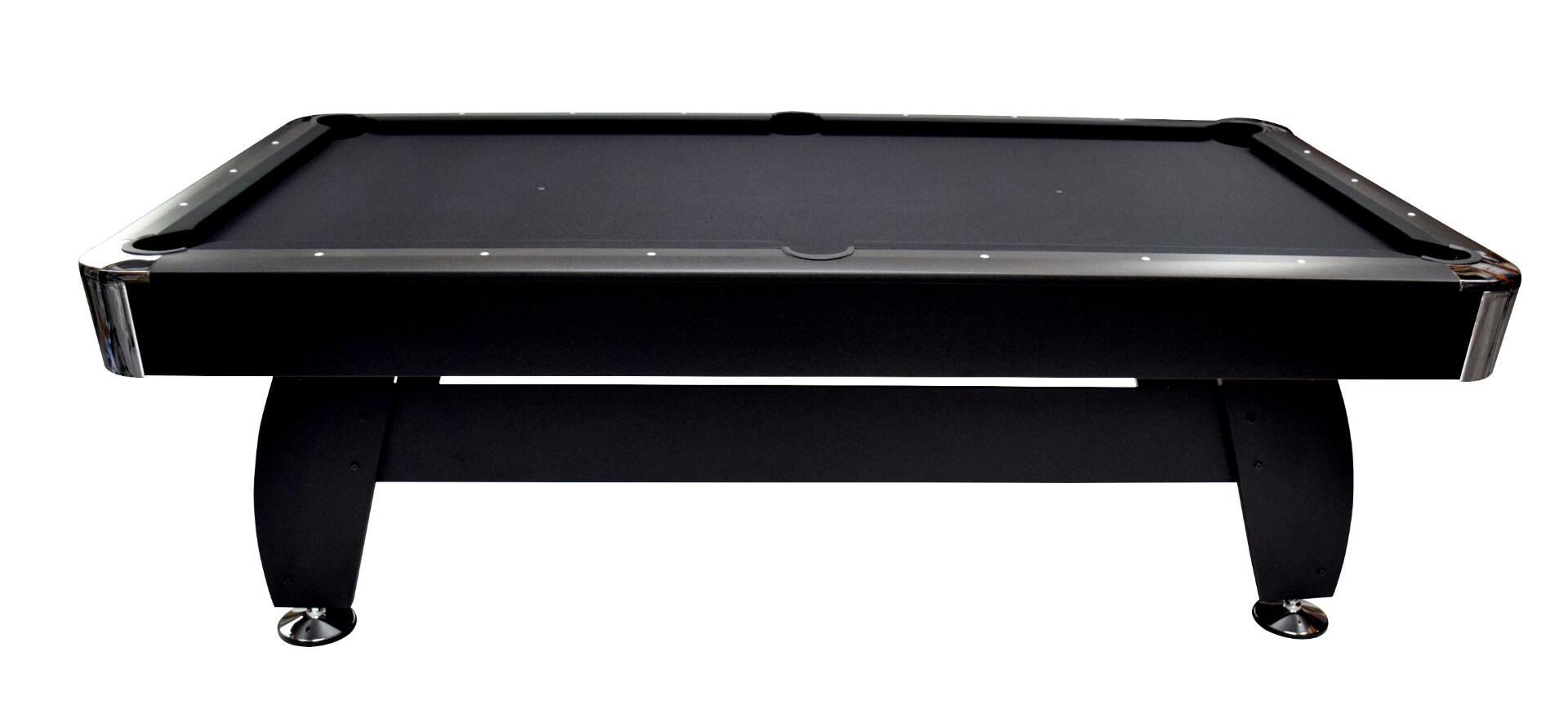 NORTH Gardone Pooltafel Zwart/Zwart 8FT 2/7