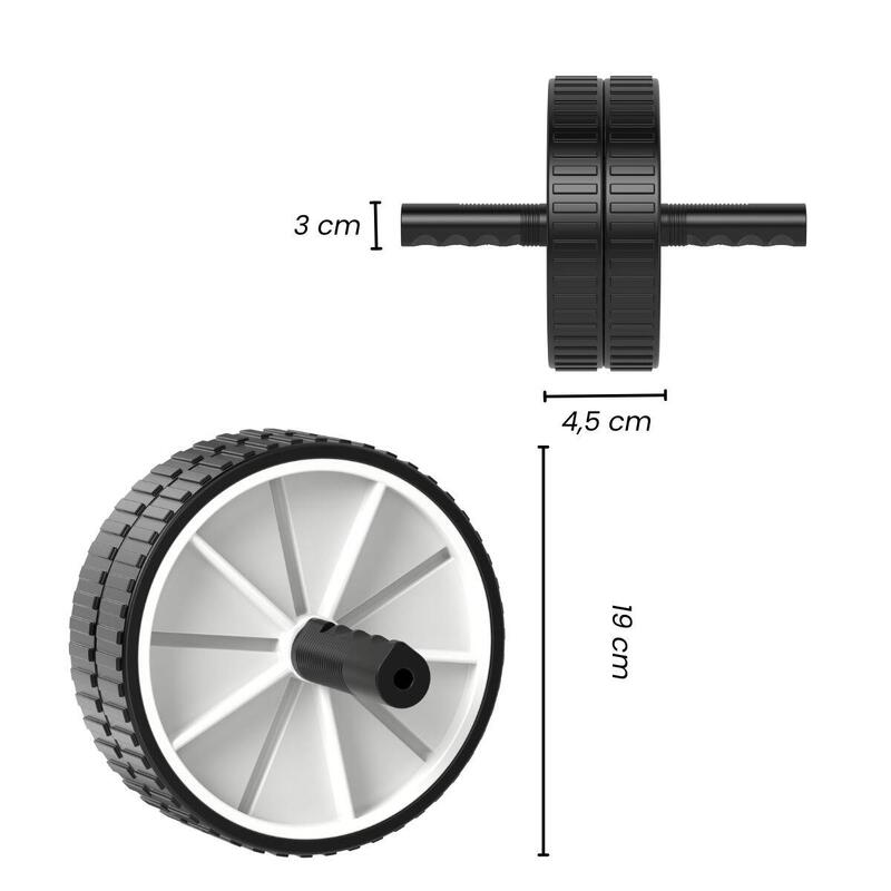 Rouleau Abdominal Ab Wheel pour un Core Solide