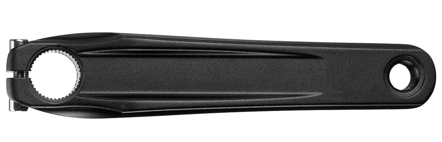 SAMOX Samox Shape 3 crank links 165/13mm (shimano) aluminium mat zwart