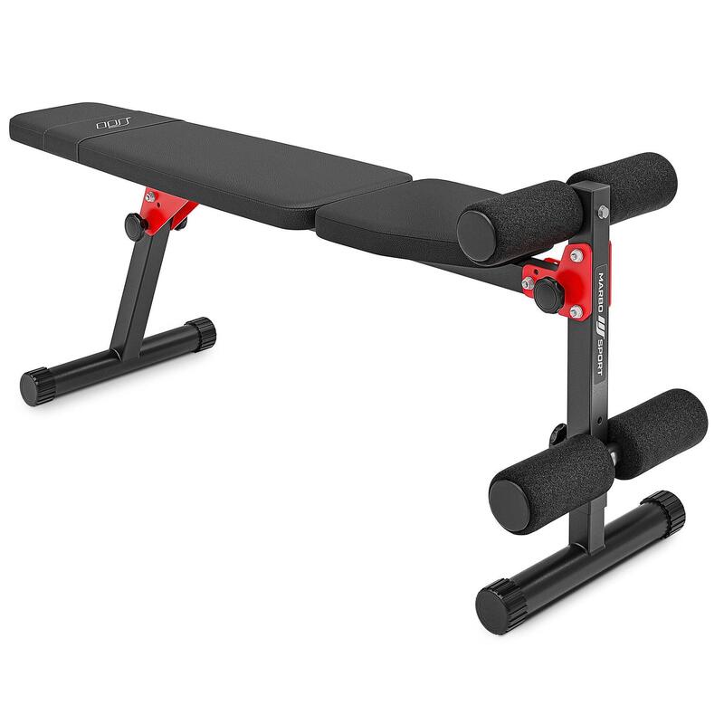 Le banc multifonction pliable (droit-oblique) Marbo Sport