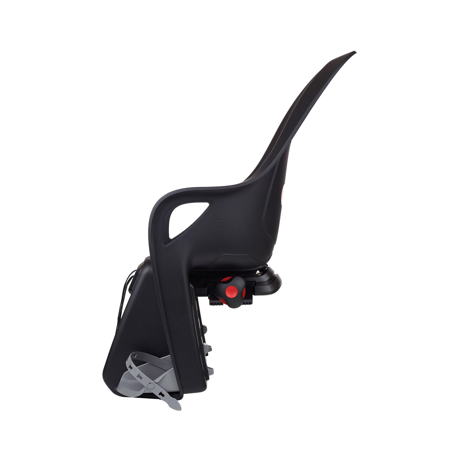 Polisport Koari CFS seggiolino posteriore per portapacchi nero/grigio. 3/5