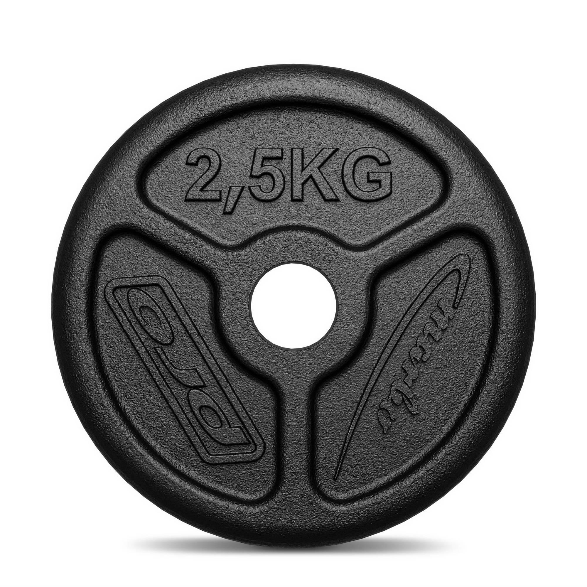 Obciążenie żeliwne SLIM 2,5kg Marbo Sport 3/4