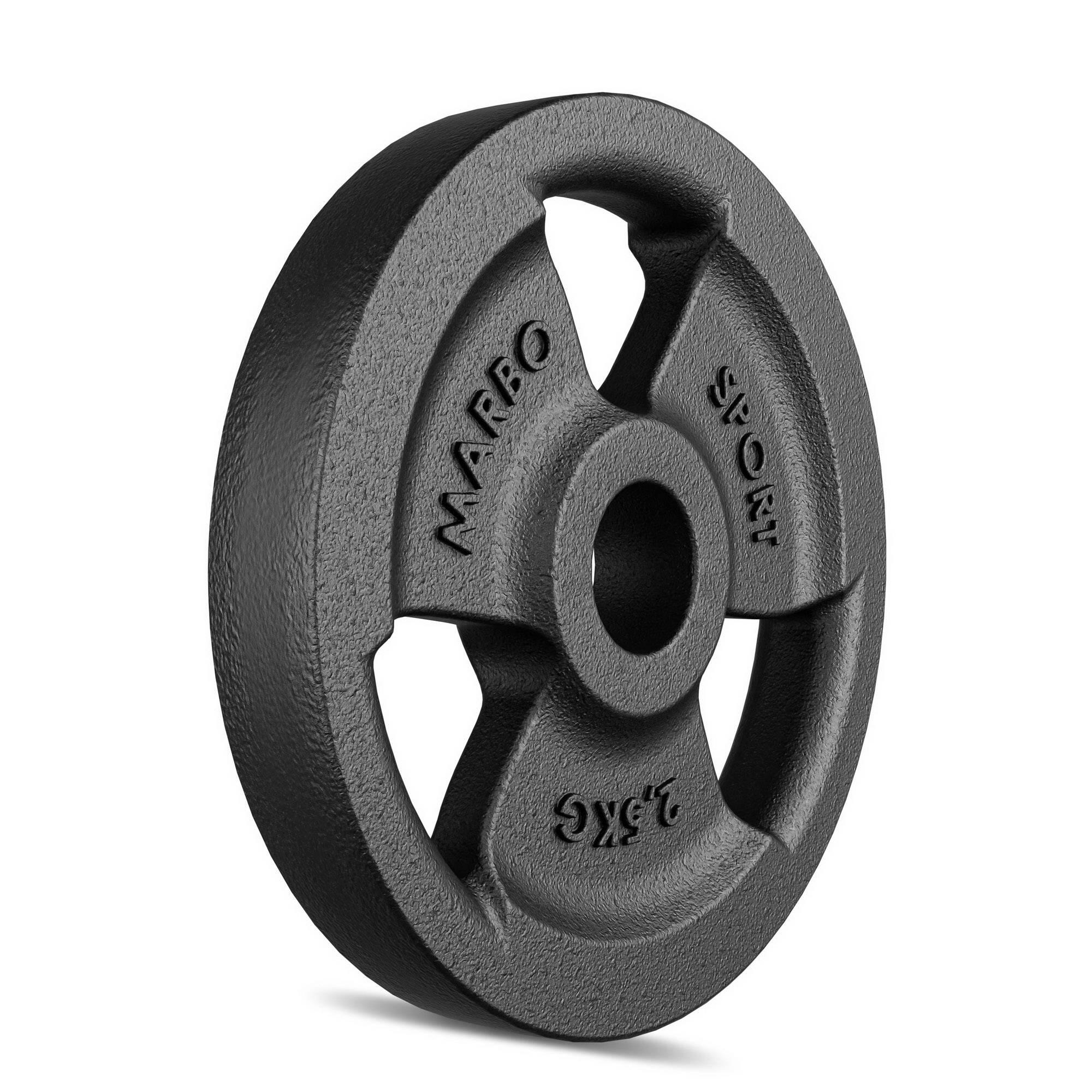 Obciążenie żeliwne Kierownica 2,5kg Marbo Sport 3/4