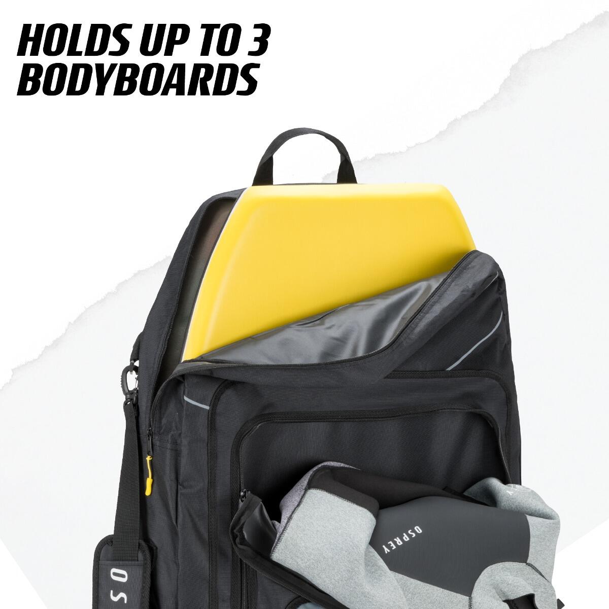 Osprey Bodyboard Bag, Fits up to 3 Boards, Padded Triple Storage Bag 4/6