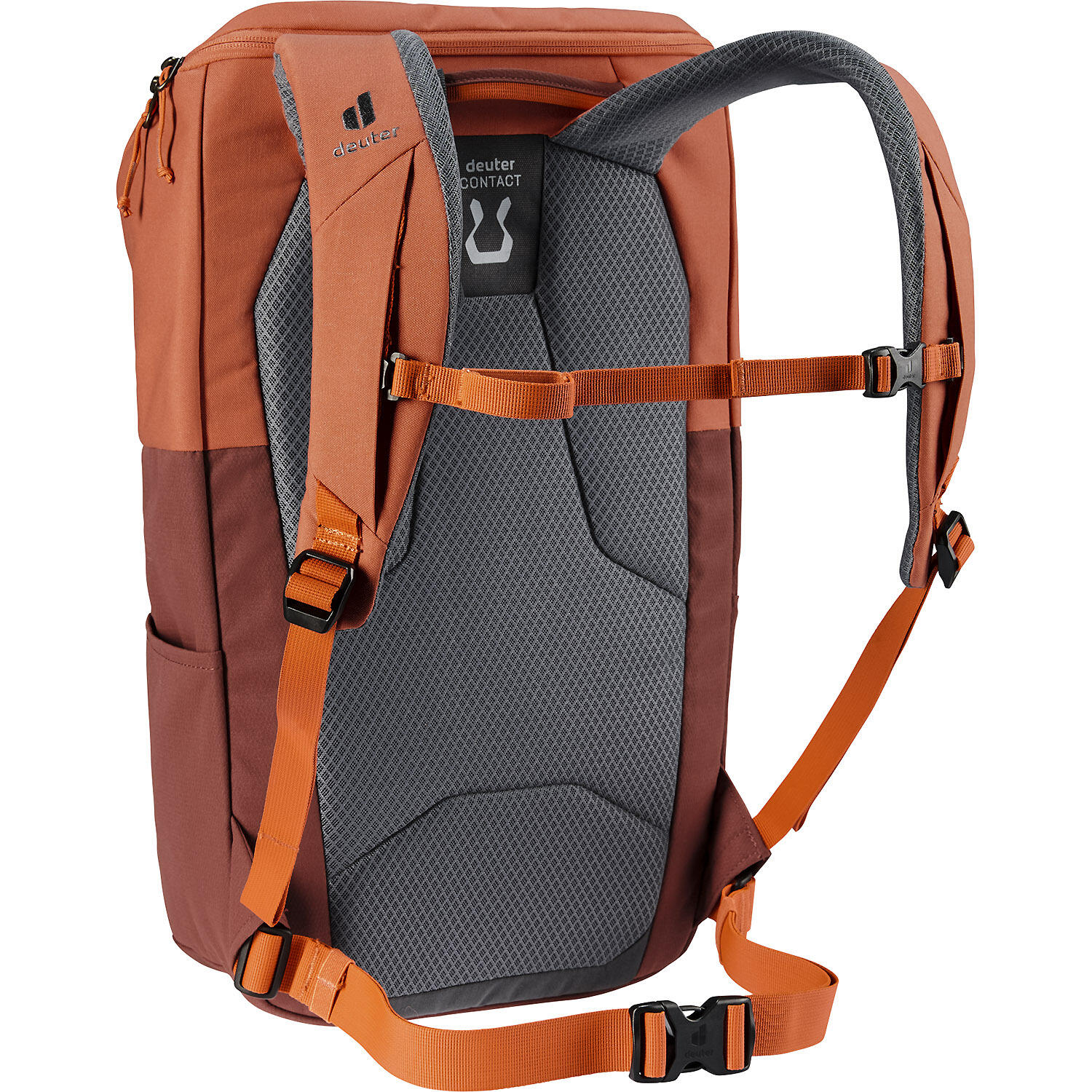 Mochila Deuter UP Stockholm 22L reciclada roja para ordenador y tableta 3/7