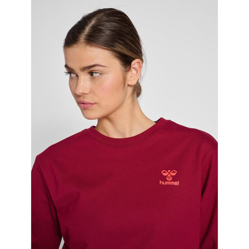 Enfiler Sweat-Shirt Hmloffgrid Femme HUMMEL