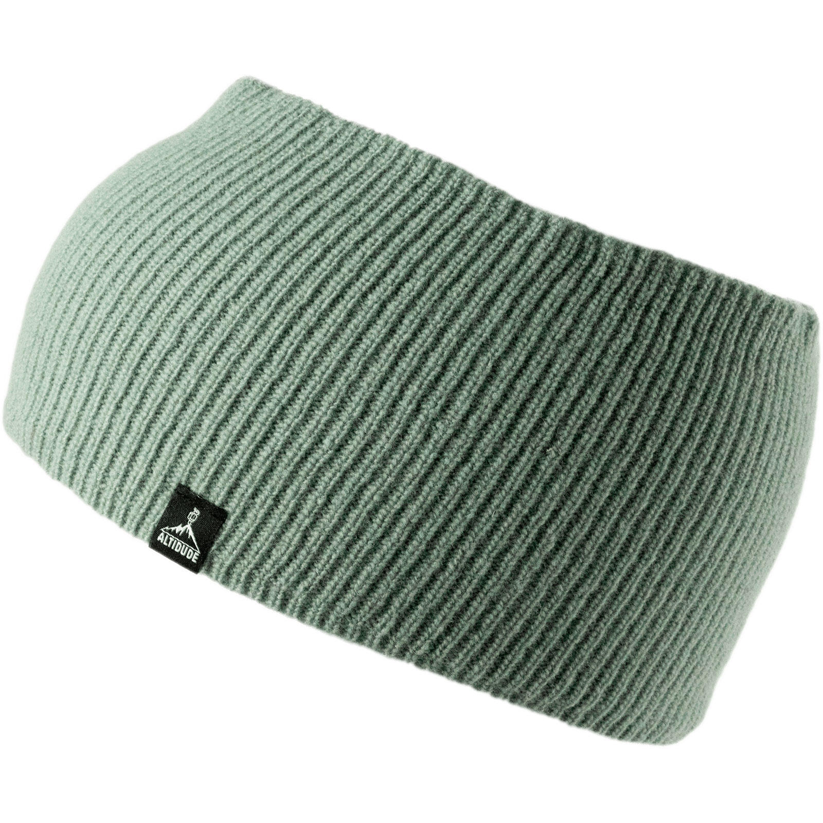 ALTIDUDE Merino hoofdband Hermit ribgebreide oorbeschermers lamswol