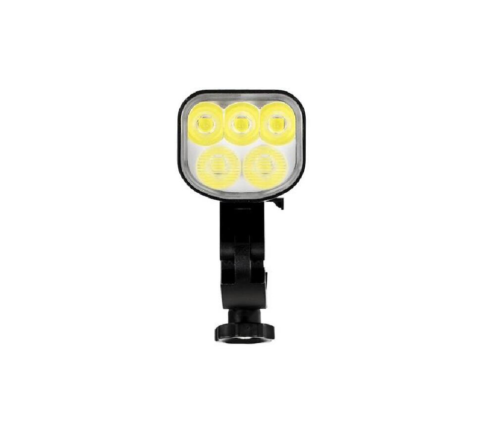 Przednia lampka rowerowa 2400 lumenów - Powerbank - LED - Ładowana przez USB 6/7