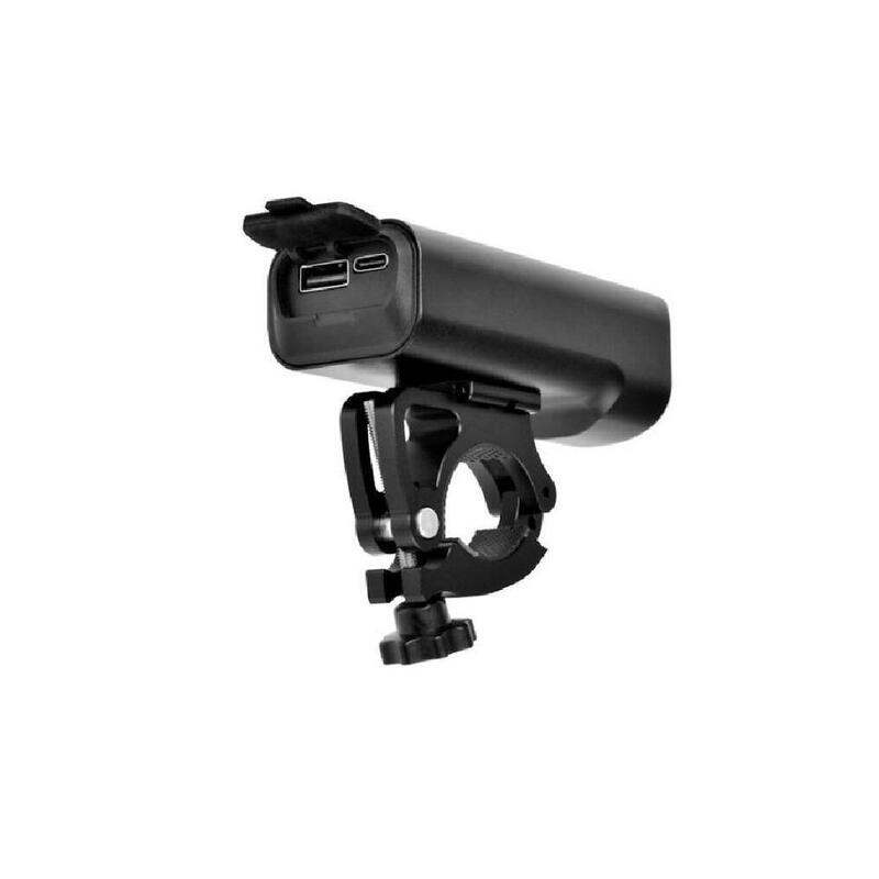 Far pentru bicicletă 2400 lumeni - Powerbank - LED - Reîncărcabil USB