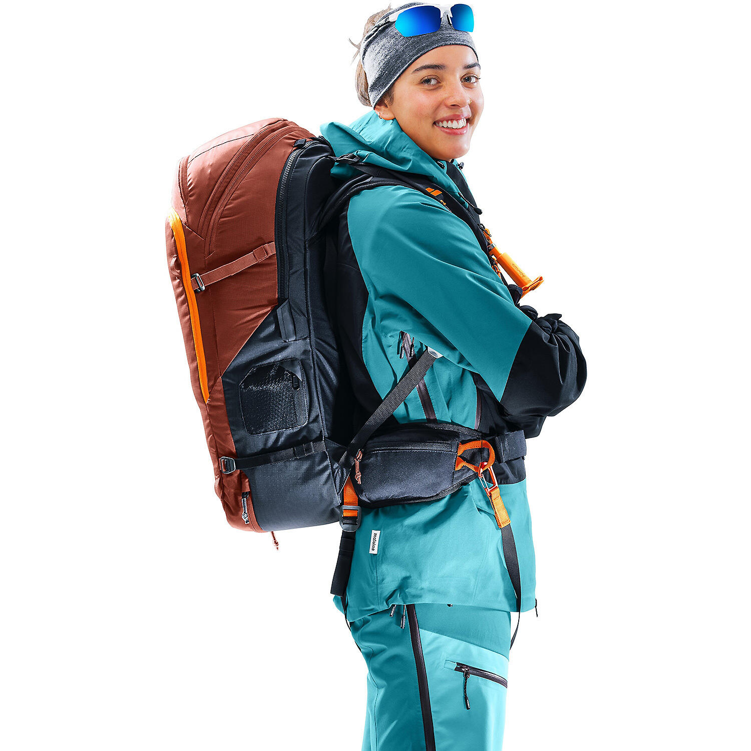 Plecak lawinowy Deuter Alproof Tour 36 + 5 SL - redwood/black 5/7