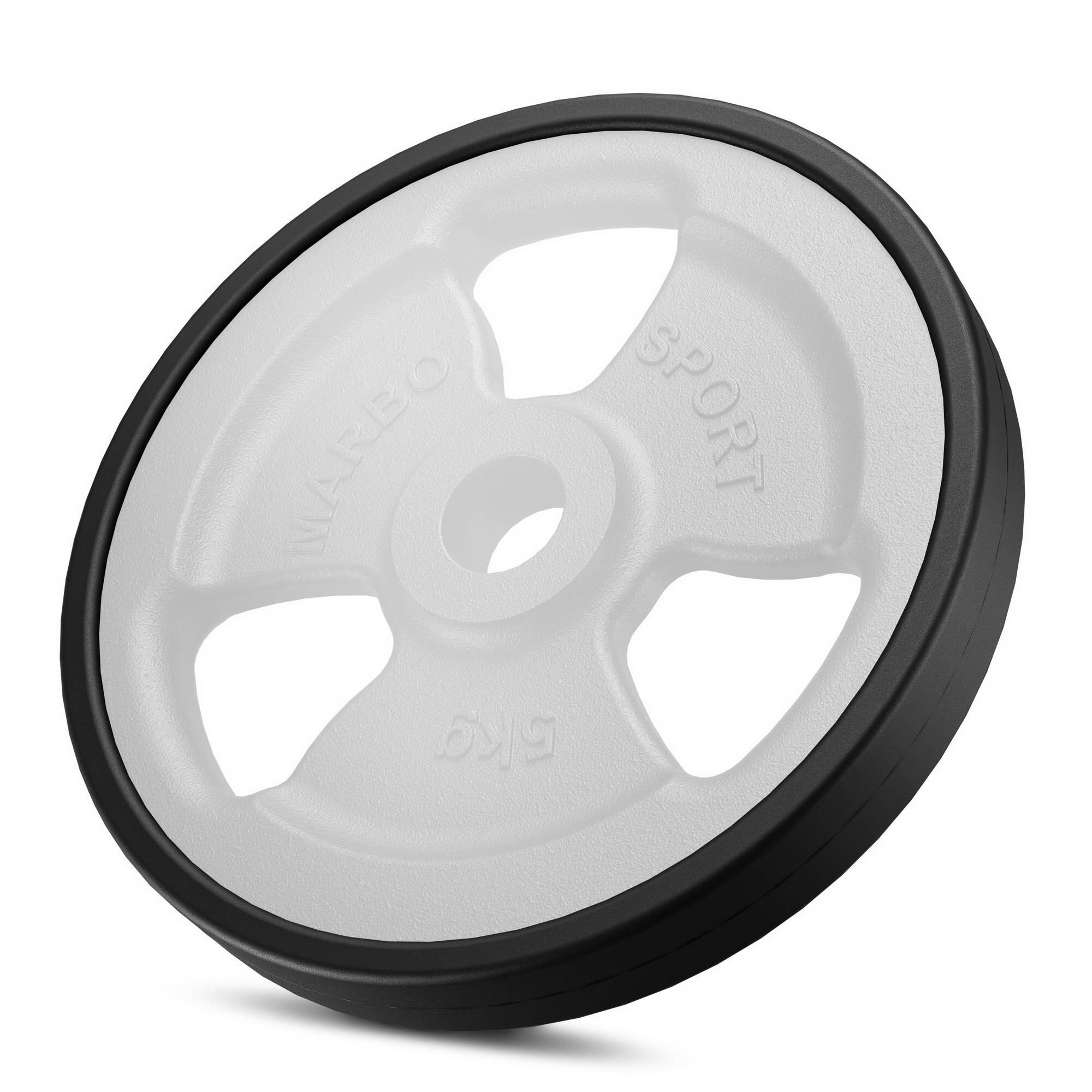 Obciążenie żeliwne gumowane 5kg Marbo Sport 5/5