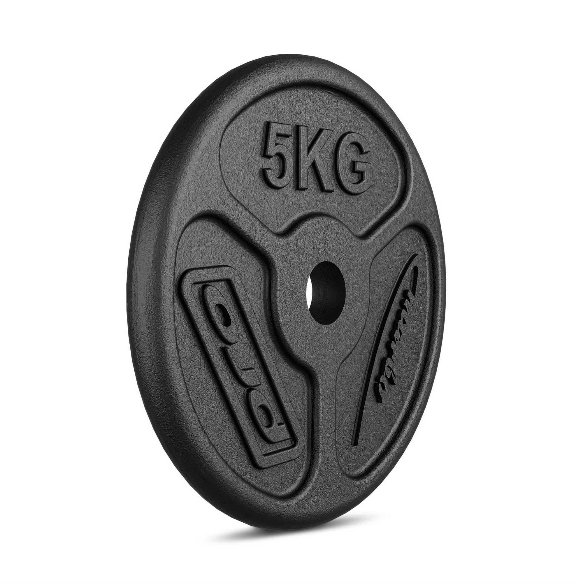 Obciążenie żeliwne SLIM 5kg Marbo Sport 4/4