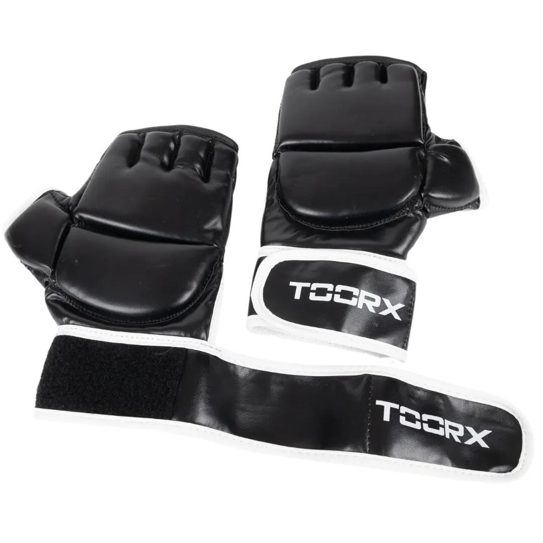Gants MMA Cougar - Simili Cuir - Taille: S/M 3/4
