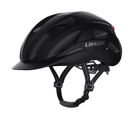 Limar Torino M 53-57 Matt Schwarz Helm mit LED-Beleuchtung
