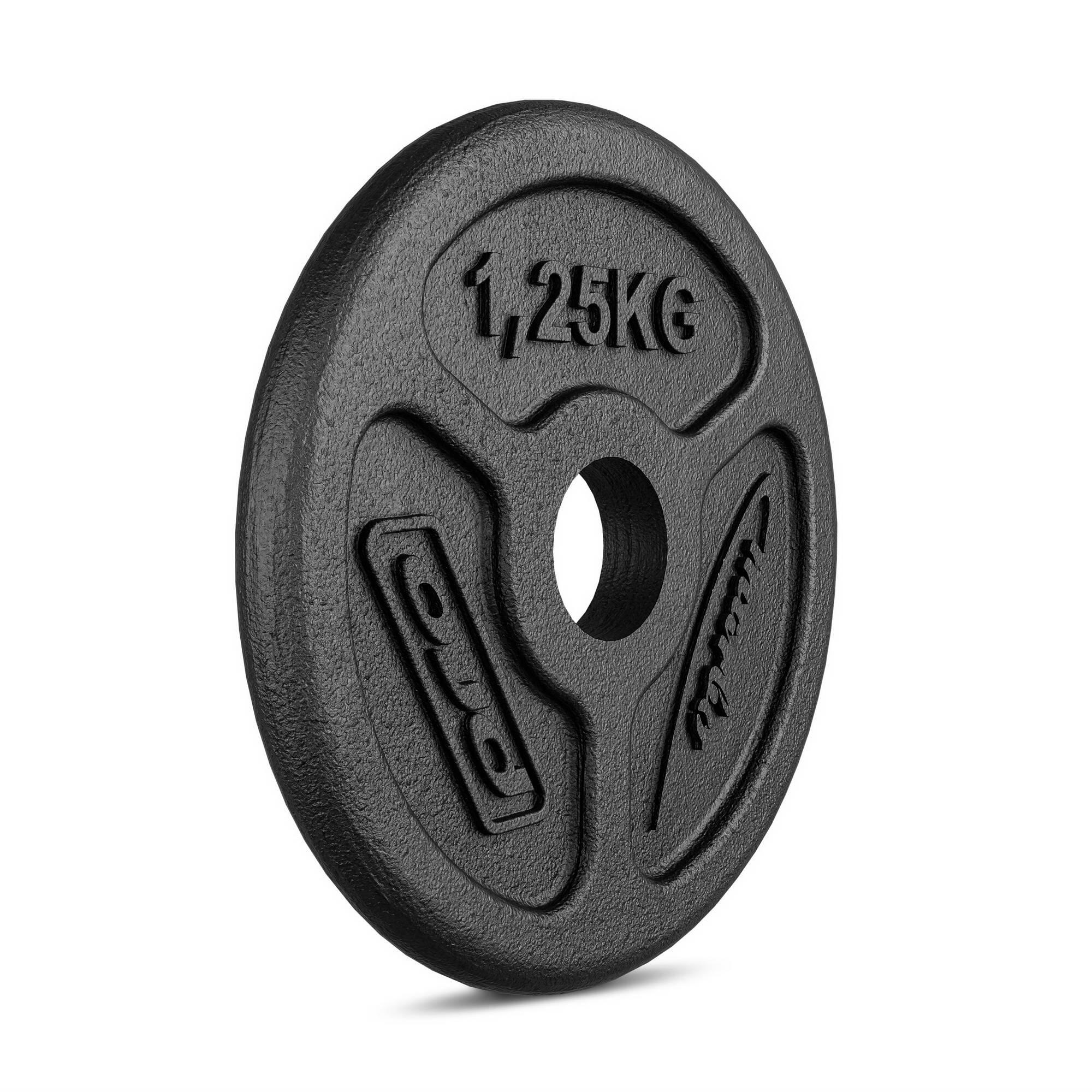 Obciążenie żeliwne SLIM 1,25kg Marbo Sport 4/4