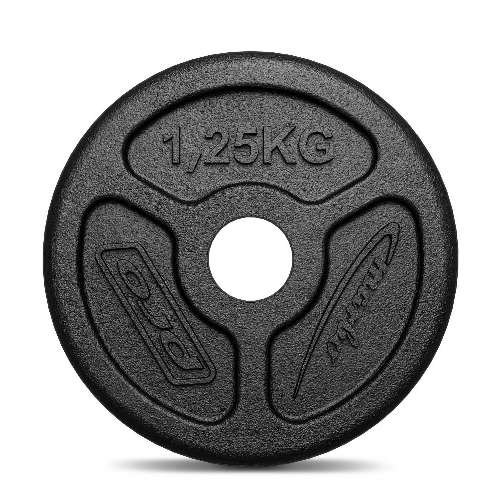 Obciążenie żeliwne SLIM 1,25kg Marbo Sport 3/4