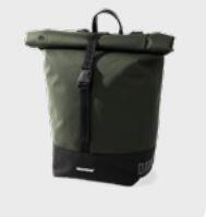 URBAN PROOF Urbanproof Enkel Rolltop Fietstas 20L Groen van Gerecycled Materiaal