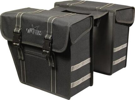 Groenlands Double Bicycle Bag City 25 litres noir