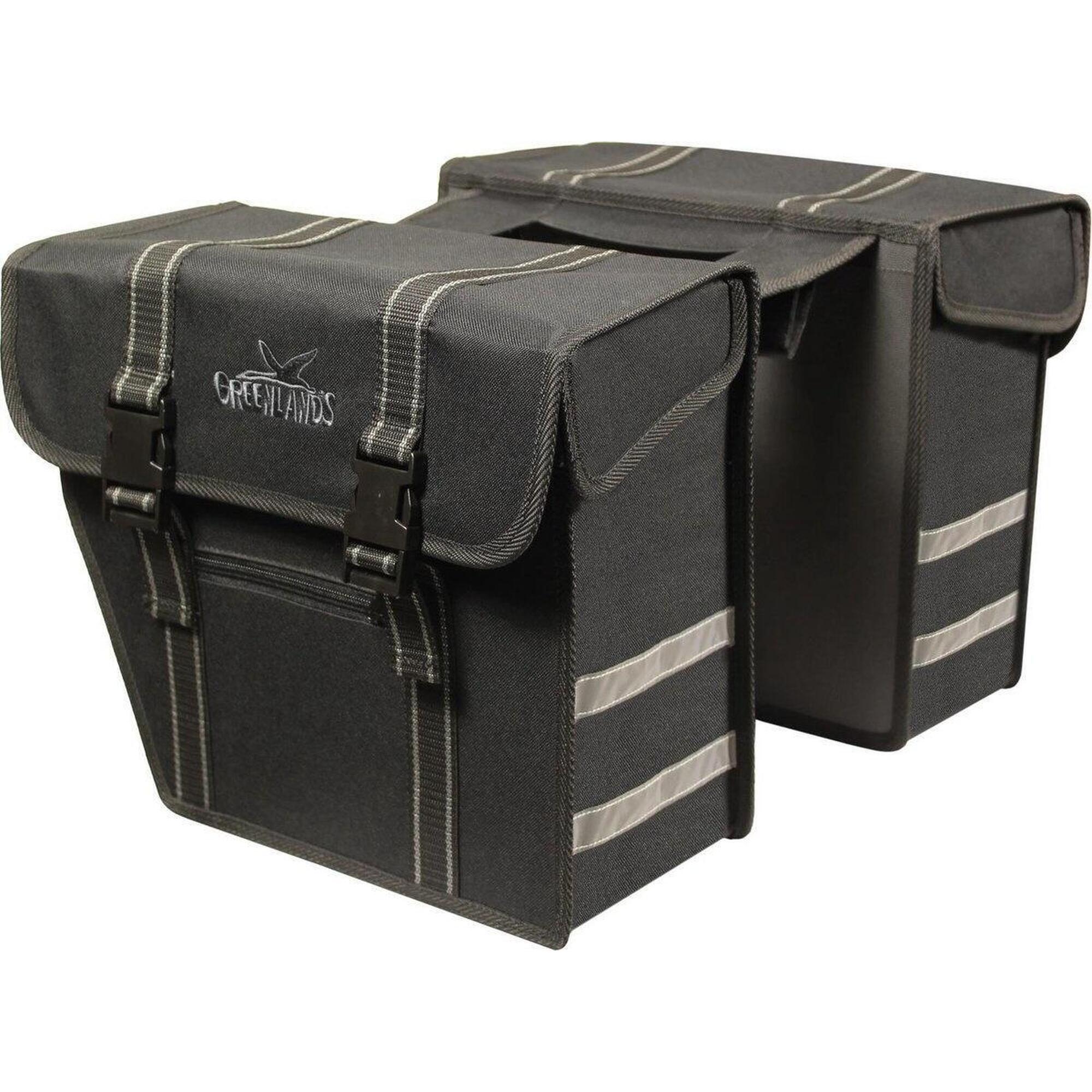 Podwójna Torba Rowerowa Black Line Double 40 Litrów 36 X 32 X 18 Cm (2X)