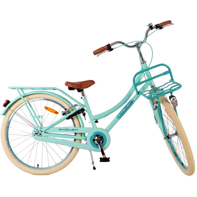 Volare Excellent vélo pour enfants - Girls - 24 pouces - vert - deux freins à