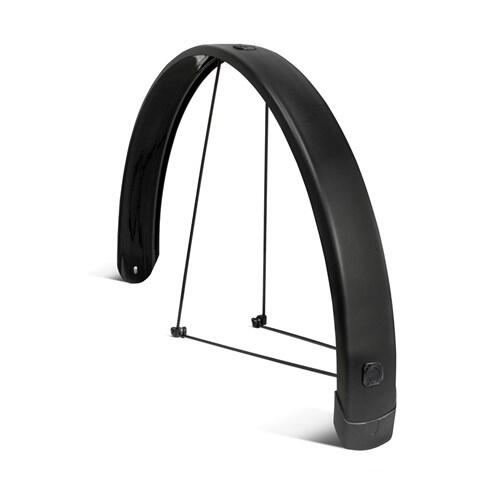 Eurofender Achterspatbord Tempo Square 26 65mm Mat Zwart 1/1