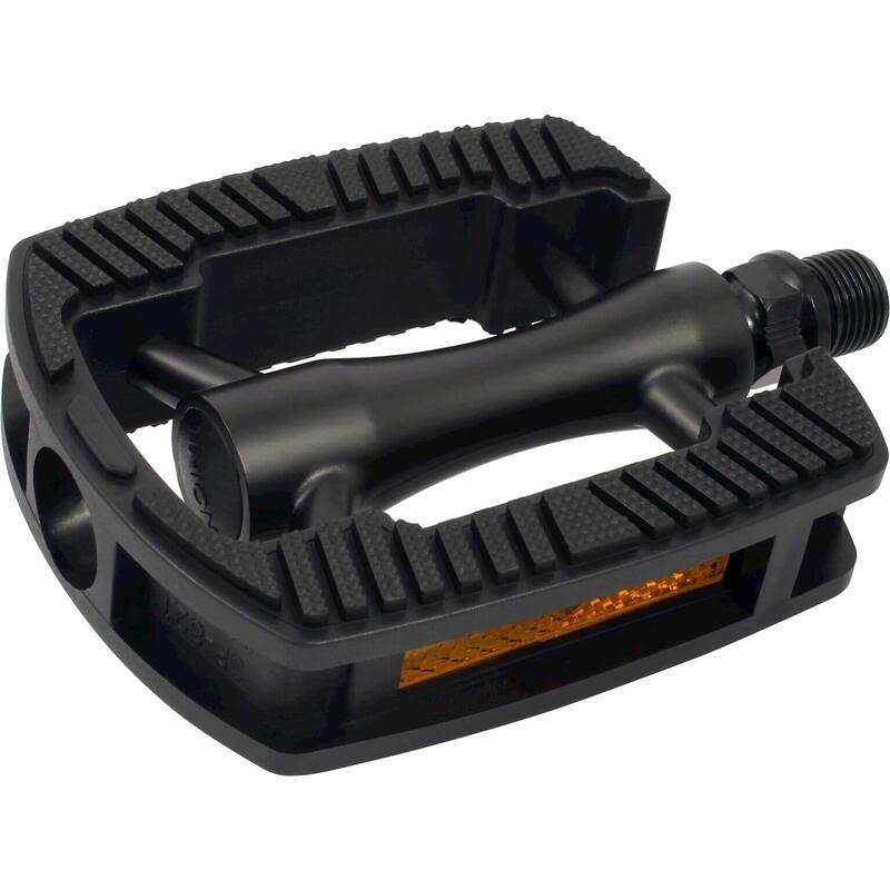 Pédales Union SP-821 - Aluminium Noir Mat avec Incrustation Antidérapante