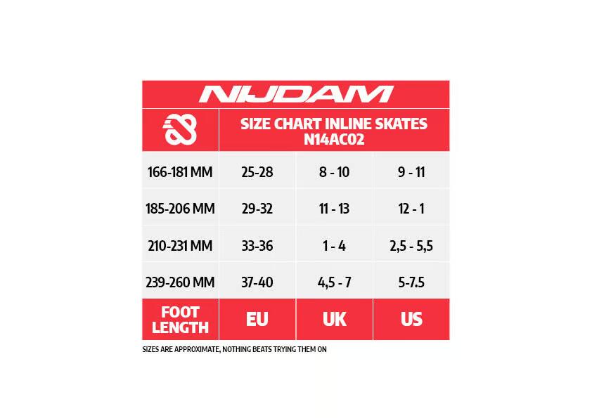 Nijdam - Bold Berry - Combo Inline / Skate - Einstellbar 3/3