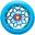 CORE Hollowcore Hex 110 Roue trottinette freestyle Bleu